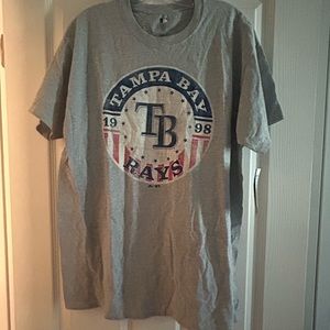 NWT TAMPA BAY RAYS SHIRT WITH TAG
